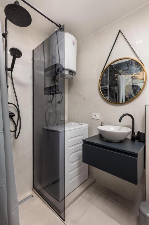 Apartman Barocco Ловран Экстерьер фото